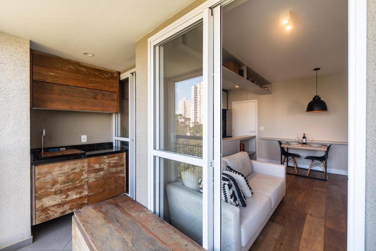 Loft Luxo Morumbi, Wifi500Mb - Traveller Awards 2025 Sao Paulo Dış mekan fotoğraf