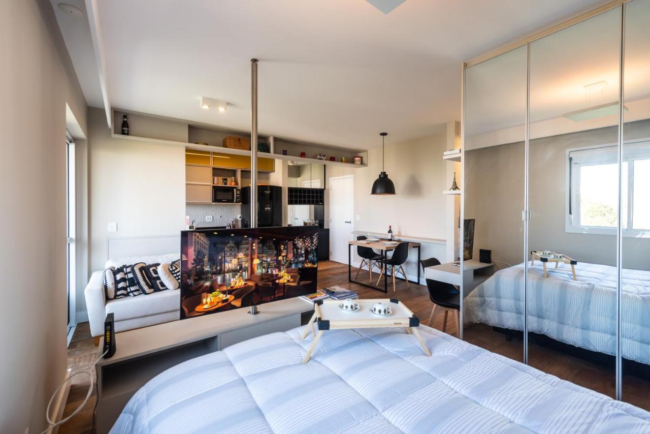 Loft Luxo Morumbi, Wifi500Mb - Traveller Awards 2025 Sao Paulo Dış mekan fotoğraf