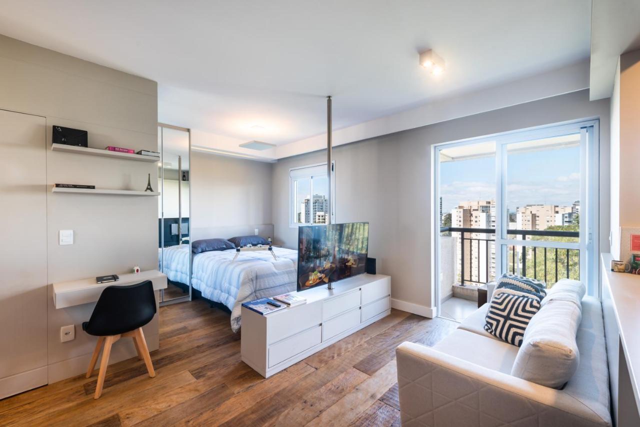 Loft Luxo Morumbi, Wifi500Mb - Traveller Awards 2025 Sao Paulo Dış mekan fotoğraf