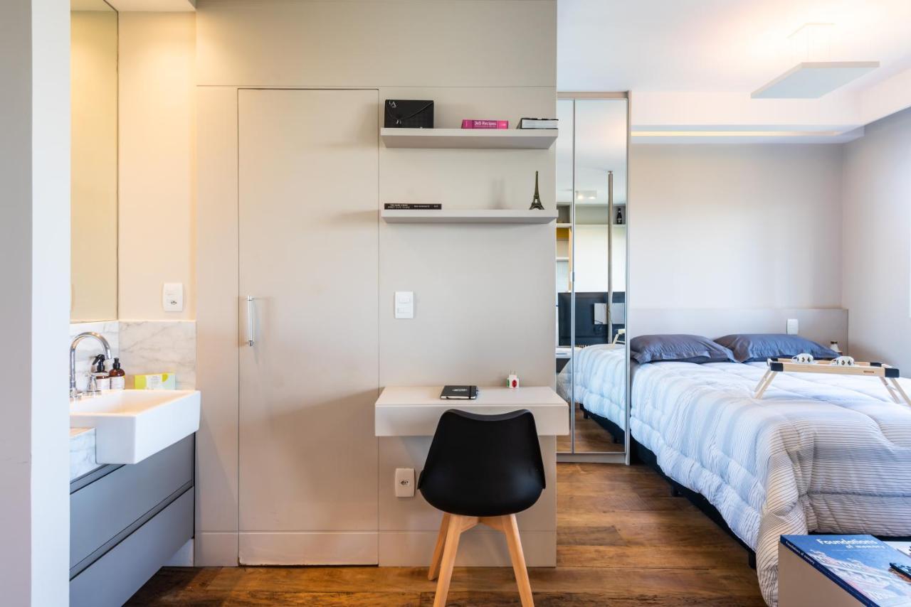Loft Luxo Morumbi, Wifi500Mb - Traveller Awards 2025 Sao Paulo Dış mekan fotoğraf